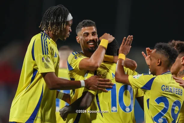 بالصور.. لدغة ماني تهدي النصر فوزا ثمينا على الرياض