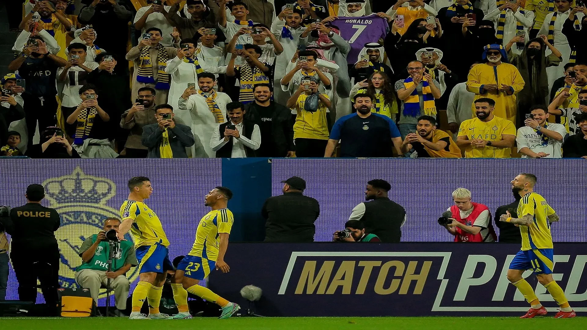 بالصور: النصر يتخطى الاستقلال بسهولة ويتأهل لربع نهائي النخبة الآسيوية