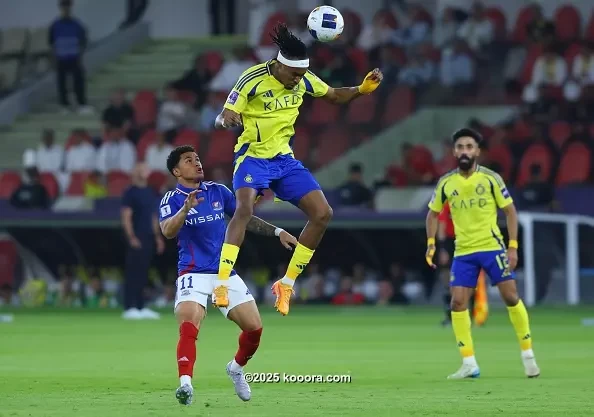 بالصور: النصر يكمل مثلث التأهل السعودي بسحق يوكوهاما