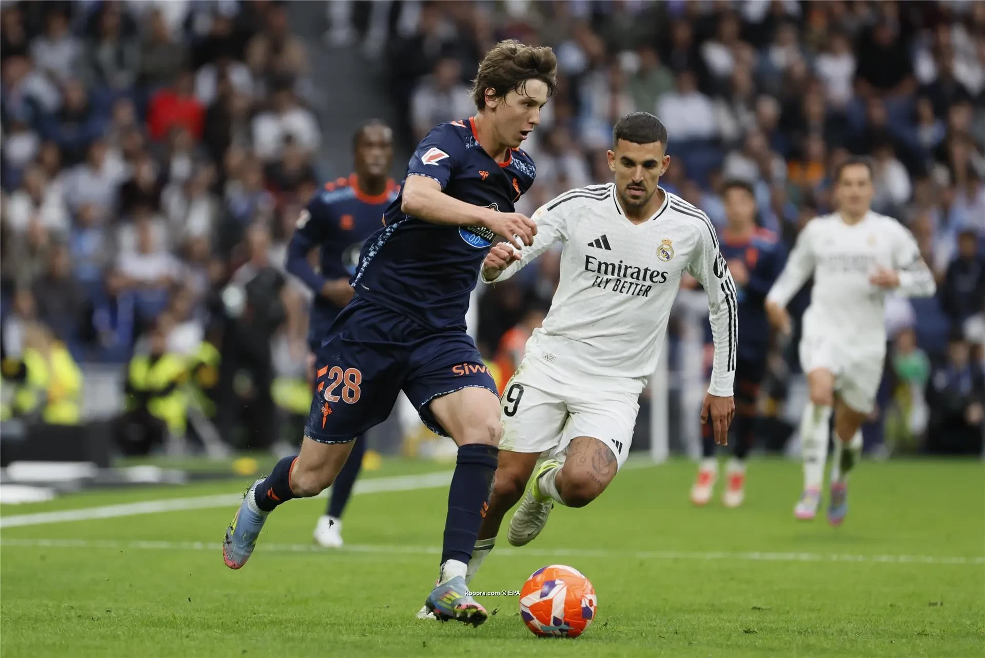 بالصور : ريال مدريد ينجو من ريمونتادا سيلتا فيجو قبل الكلاسيكو