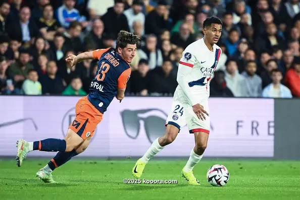 بالصور : بالصف الثاني.. باريس يعود للانتصارات بسحق مونبلييه