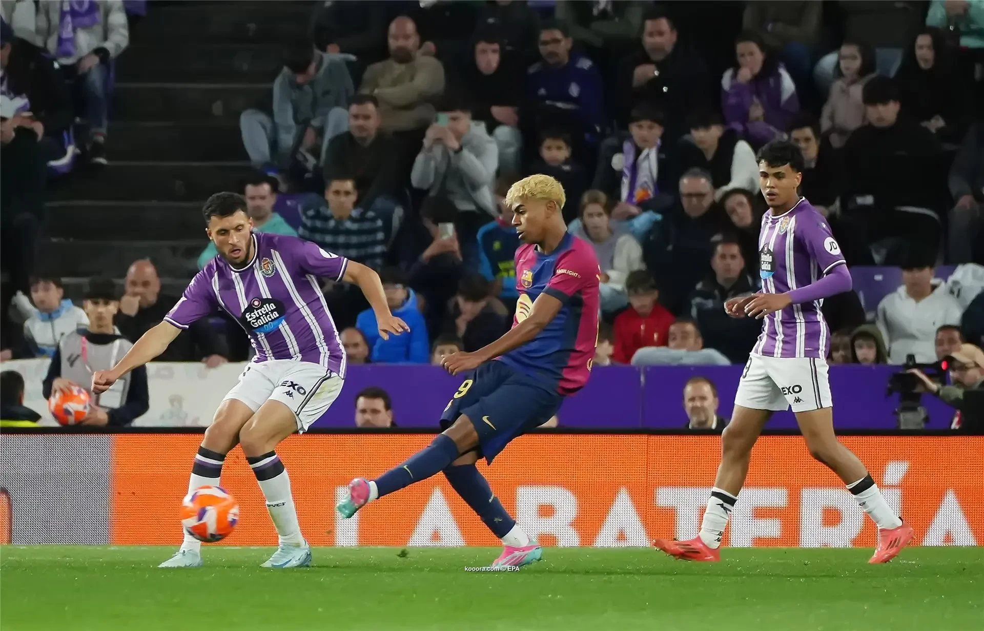 بالصور: برشلونة ينجو من فخ بلد الوليد بريمونتادا مثيرة