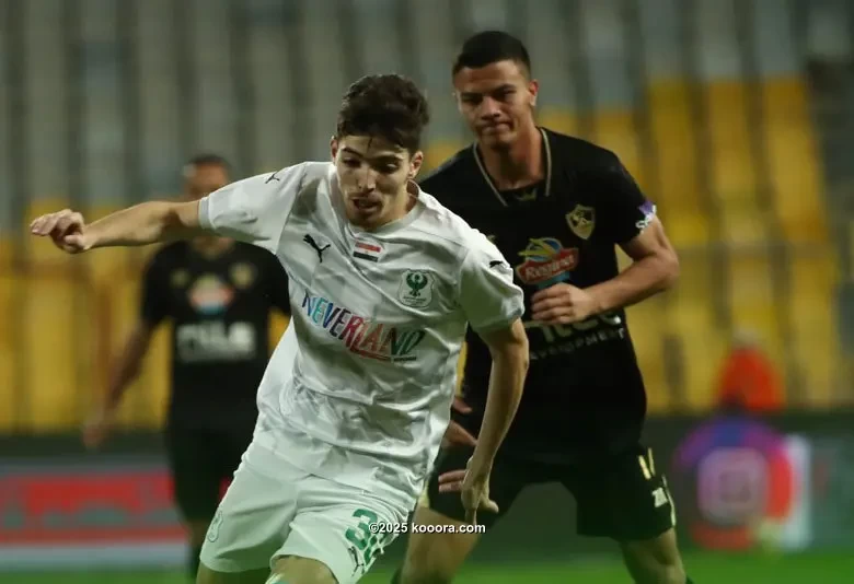 بالصور: الزمالك يبتعد عن لقب الدوري بالتعثر أمام المصري