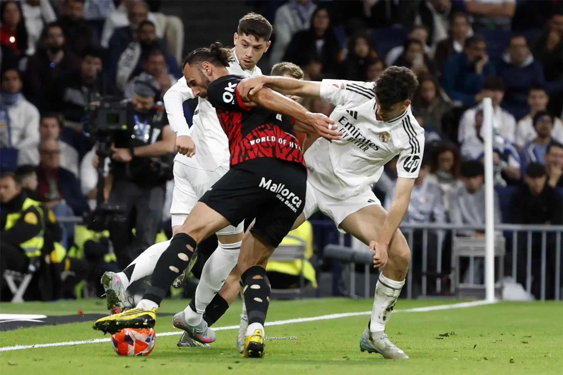 بالصور.. ريال مدريد يؤجل تتويج برشلونة بانتصار قاتل على مايوركا