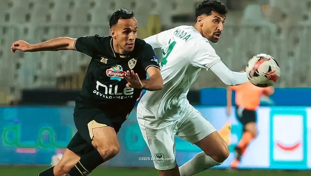 بالصور: الزمالك يبتعد عن لقب الدوري بالتعثر أمام المصري