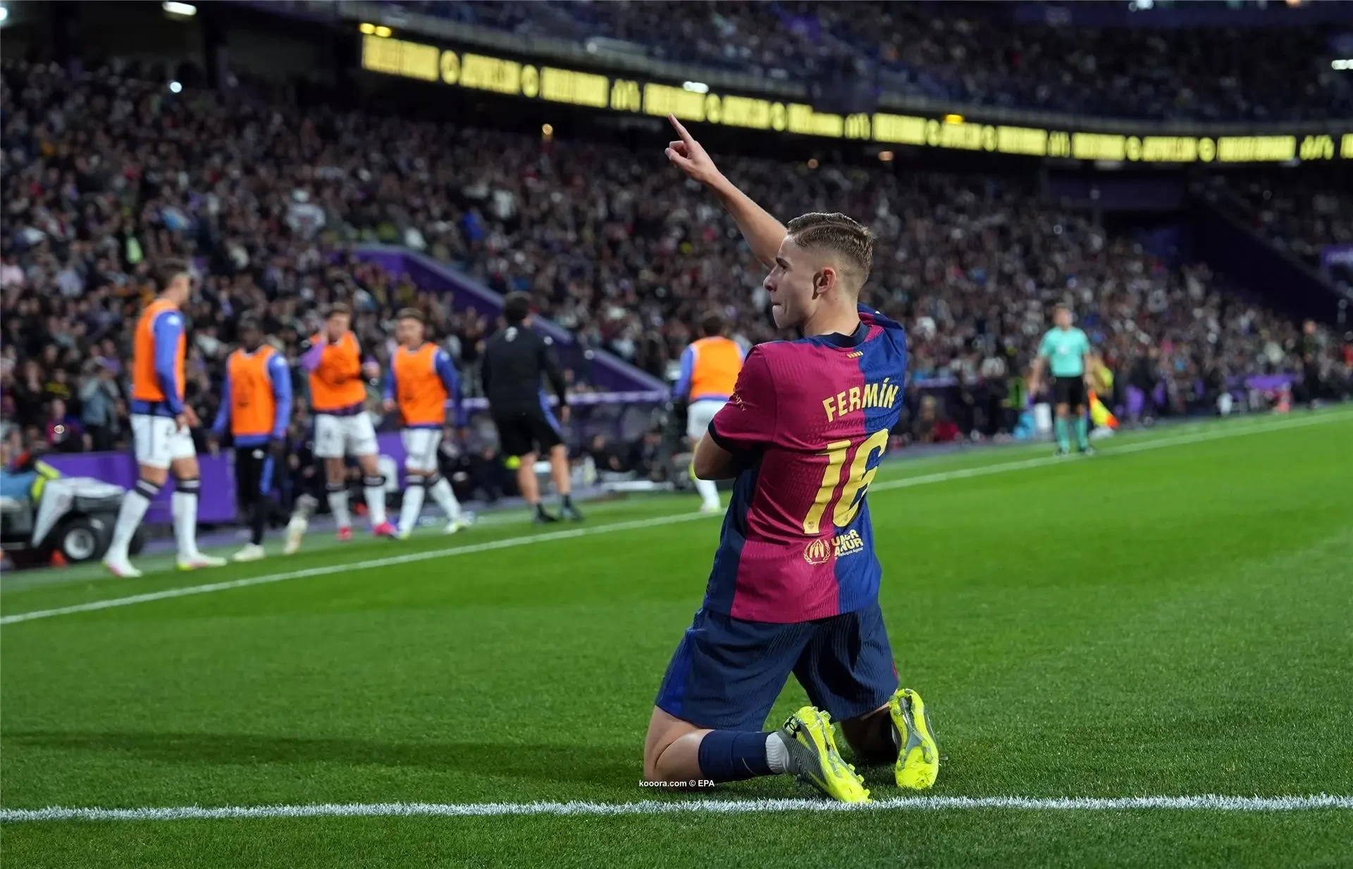 بالصور: برشلونة ينجو من فخ بلد الوليد بريمونتادا مثيرة
