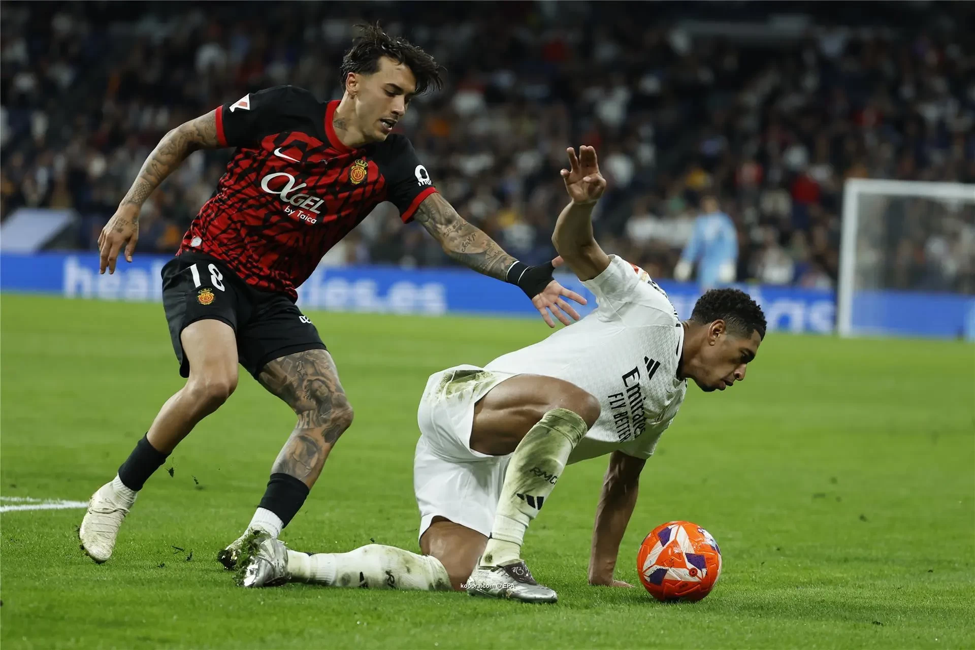 بالصور.. ريال مدريد يؤجل تتويج برشلونة بانتصار قاتل على مايوركا
