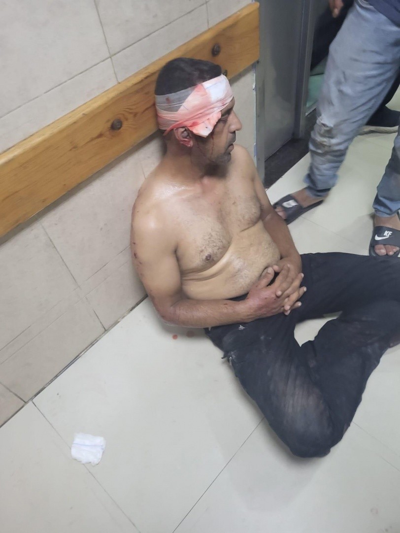 صور : بينهم 4 صحفيين.. 14 شهيدا وعدد من الجرحى باستهداف مجمع ناصر الطبي