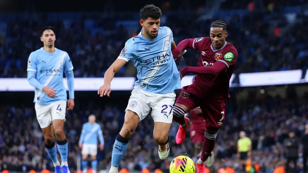 بالصور : مانشستر سيتي يقفز إلى صدارة البريميرليج مؤقتًا بثلاثية أمام وست هام